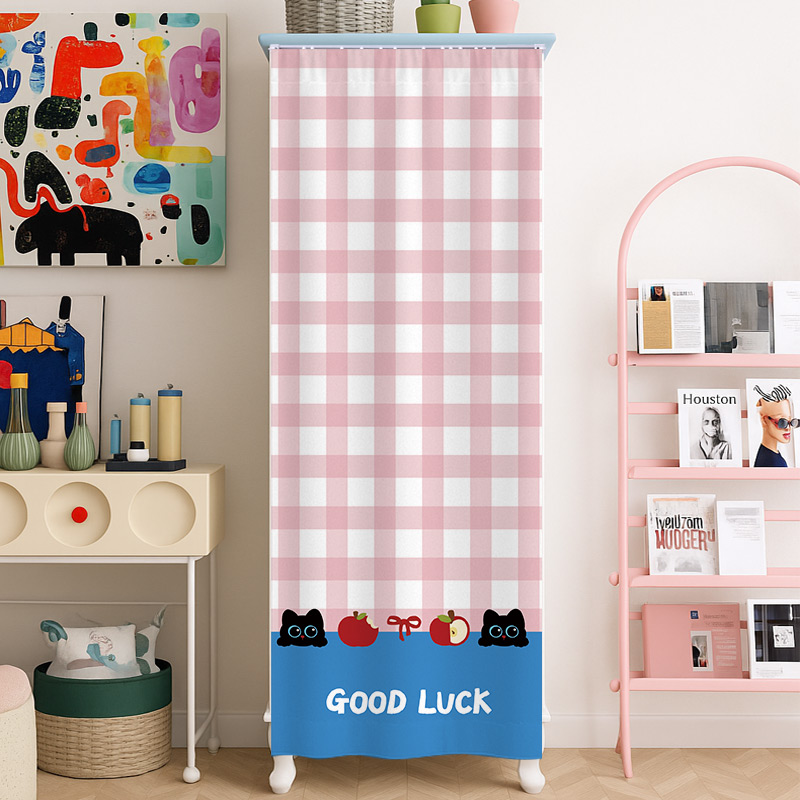 2025新款窄柜子遮挡帘免打孔安装