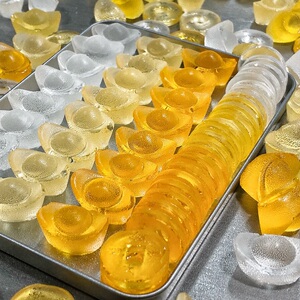CANDY KEY水果味黄金金币宝石糖“真金白银”零食颜值伴手礼