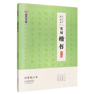 正版字帖 荆霄鹏手写体实用楷书技法教程字帖一字千金硬笔楷书入门教程成人练字楷书速成基本笔画偏旁部首初学者初高中大学生字帖