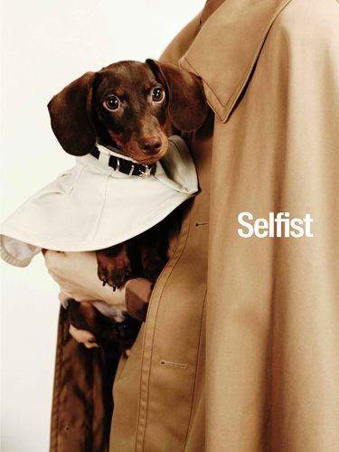 SELFIST猫狗环保皮革磁力扣斗篷