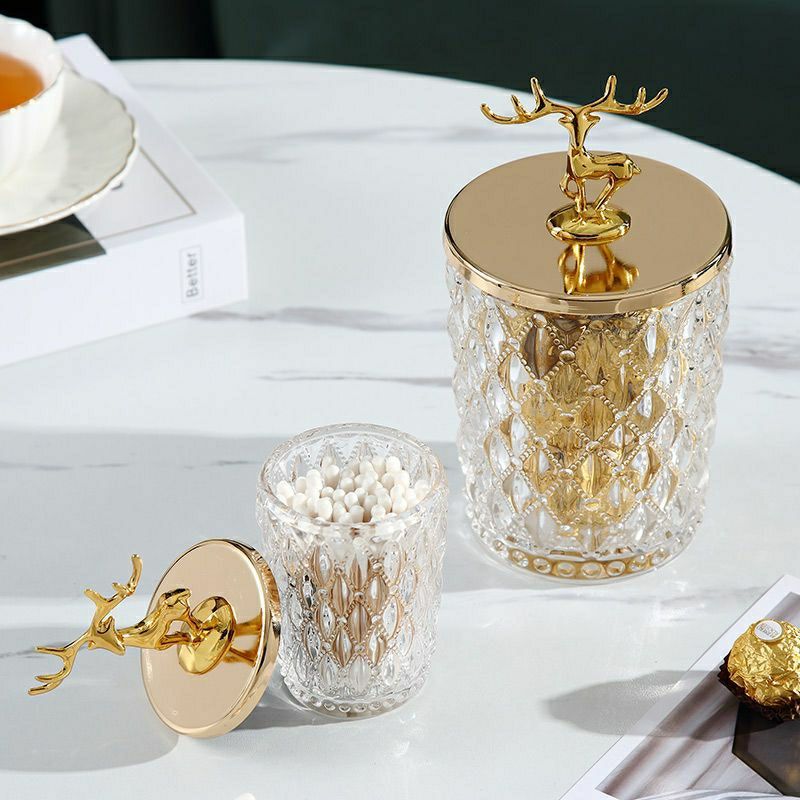 轻奢收纳零食糖果储物罐客厅茶几