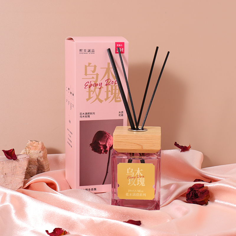 熙美诚品花木满襟系列香薰-乌木玫瑰200mL大容量高级感香氛家用