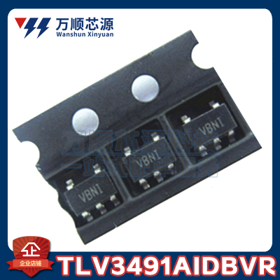 原装TLV3491AIDBVR 丝印VBNI TLV3491A SOT23-5 输出比较器IC