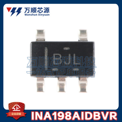 原装INA198AIDBVR 丝印BJL INA197A SOT23-5 电流感应放大器
