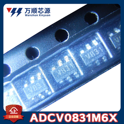 原装ADCV0831M6X 丝印V831 ADCV0831 SOT23-6 模数转换器芯片