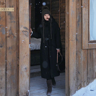 NILICO陈媚【苏黎世的冬】中长款加绒加厚保暖派克大衣