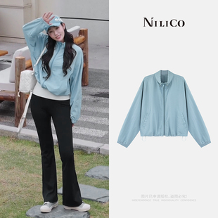 女防晒衣 轻薄休闲长袖 NILICO陈媚 云淡