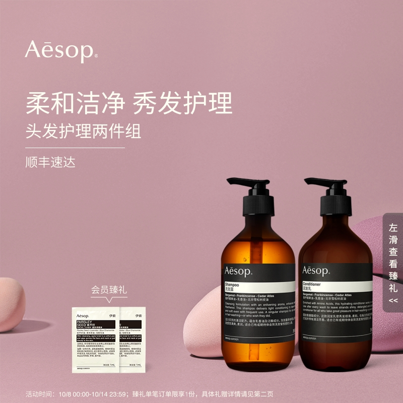 Aesop伊索头发护理两件组