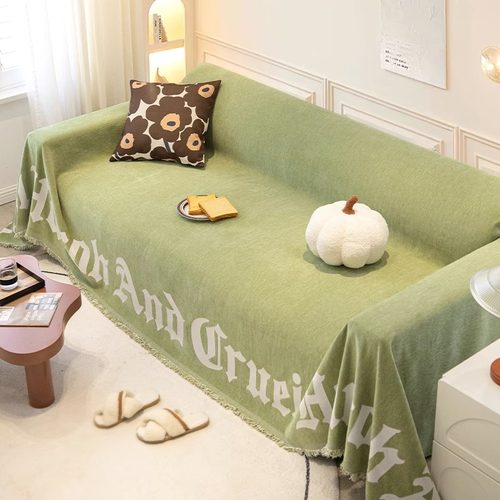 高级感沙发盖布沙发垫盖巾防猫抓四季通用沙发套罩万能防滑盖毯