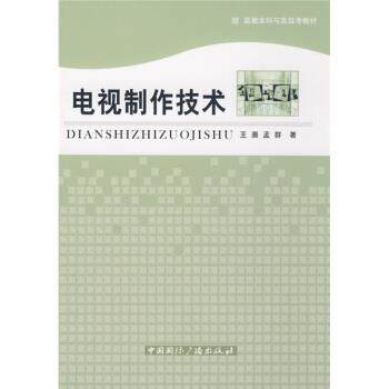 【正版书籍】 电视制作技术基础 王灏,孟群 著 中国国际广播出版社