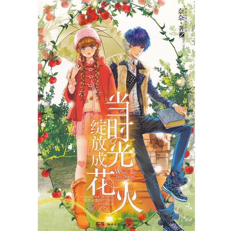 【正版书籍】 当时光绽放成火花 奈奈 湖南文艺出版社