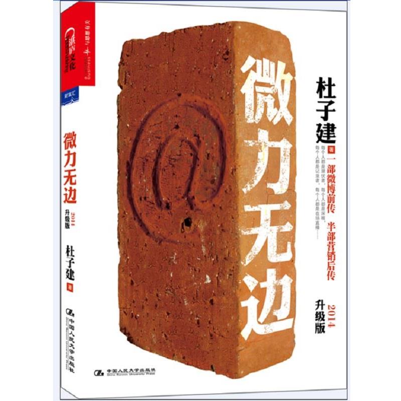 【正版书籍】 微力无边 杜子建 中国人民大学出版社