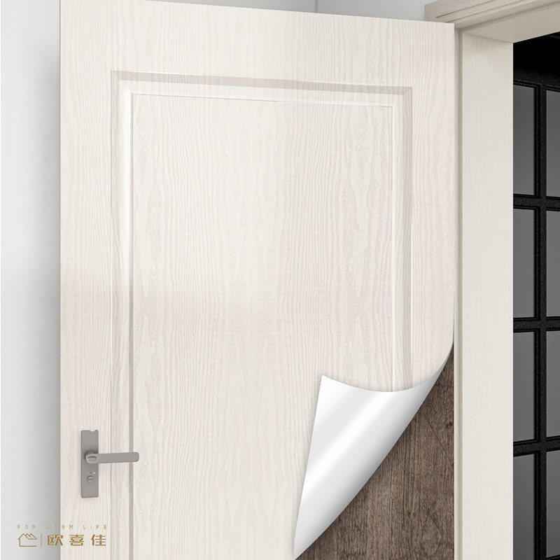 加厚门贴纸整张木门翻新自黏贴门上壁纸旧门改造翻新全包木纹贴纸,家居饰品,软装墙贴,淘宝优惠券,粉丝福利购,淘宝优惠卷