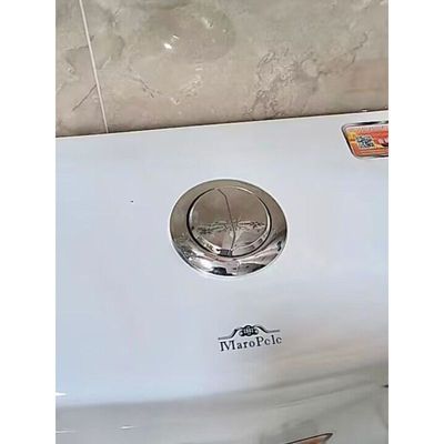 马桶水箱配件冲水按钮老式抽水坐便器按压器盖子按键开关大全通用