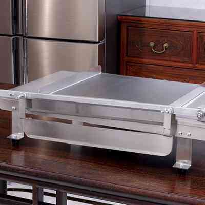 大尺寸手动不锈钢阿胶糕牛轧糖雪花酥芝麻糖太妃糖切刀切片块机