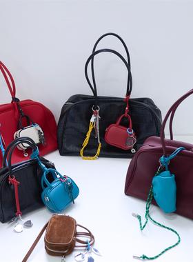 RedRef 运动绳结撞色多样挂坠mini挎包