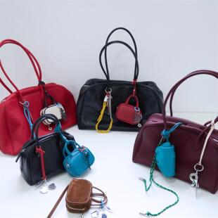 RedRef 运动绳结撞色多样挂坠mini挎包