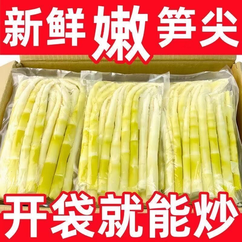 新鲜竹笋嫩笋尖当季小竹笋