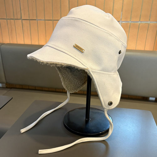 飞行员帽秋冬新款男女百搭雷锋帽