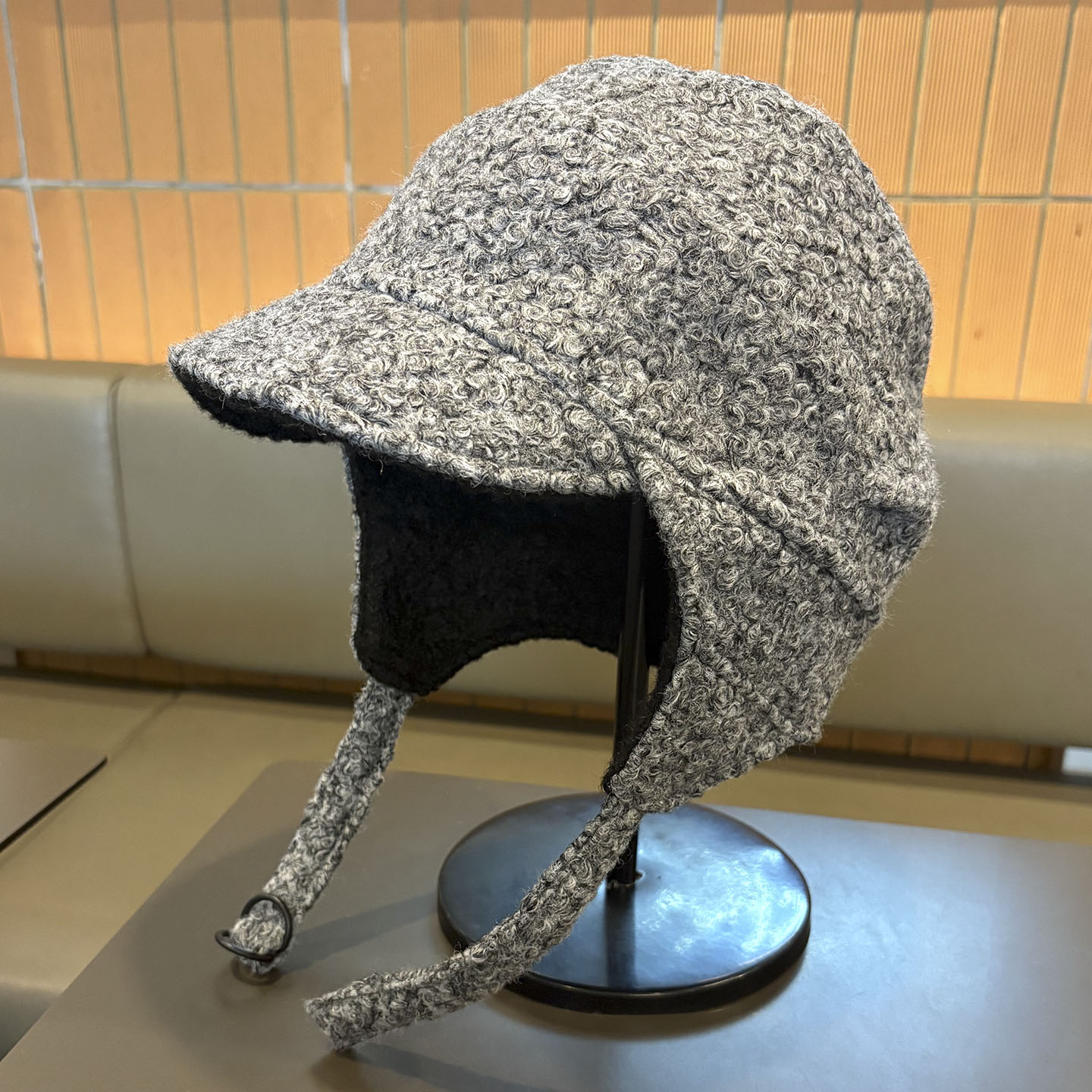 日系羊羔毛飞行帽冬季保暖防寒男女骑行帽出行防风复古护耳雷锋帽