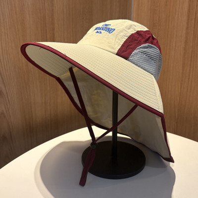 夏季户外宽檐防晒护颈透气登山帽