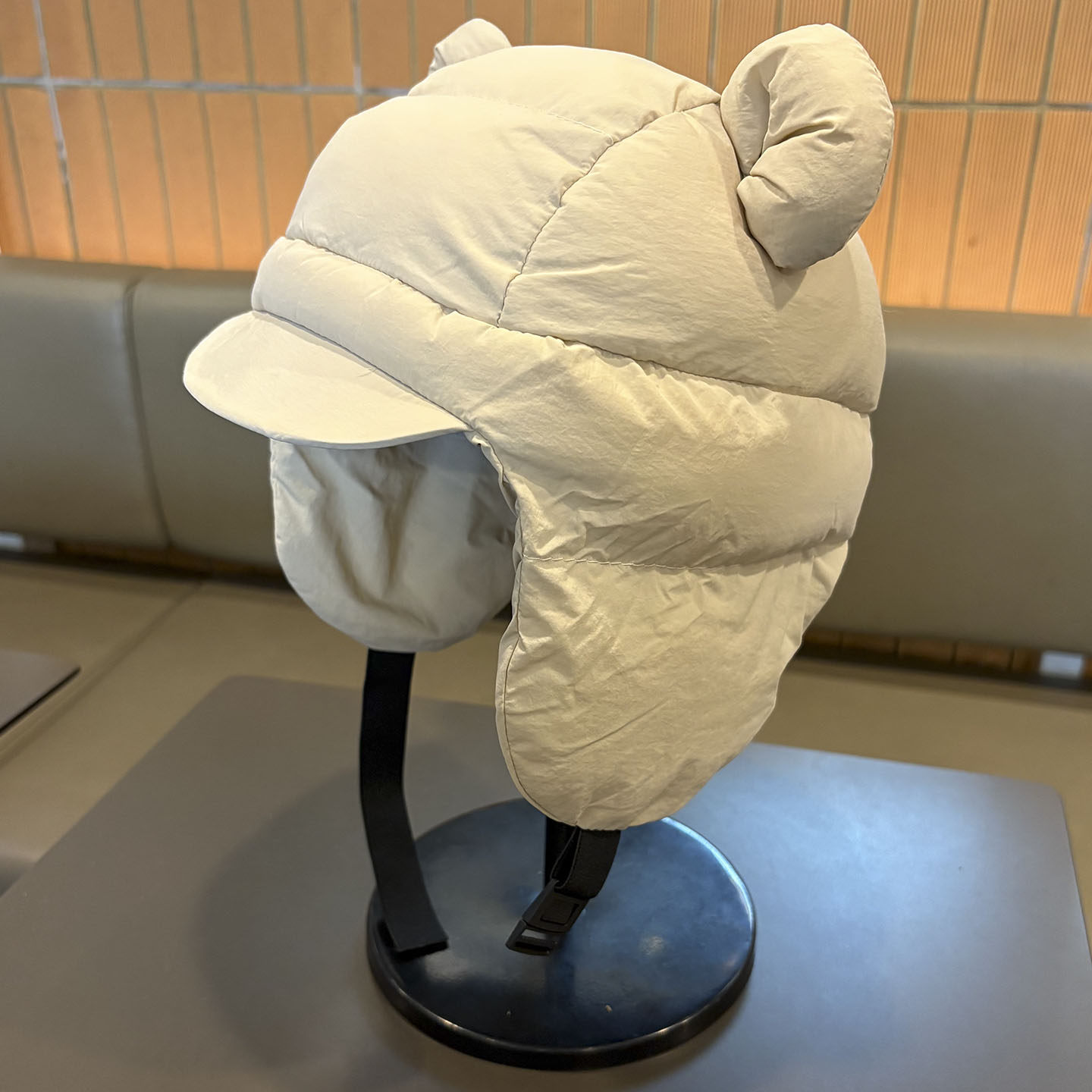 冬季新款轻盈羽绒棉雷锋帽女骑车滑雪保暖护耳帽防风包头飞行帽潮