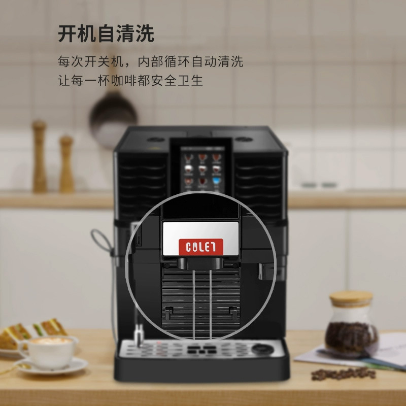 卡伦特触屏全自动一体家用蒸汽商