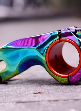 HONSUN超轻立管 负-17度70MM把立 大轮径XC 35/31.8MM自行车配件