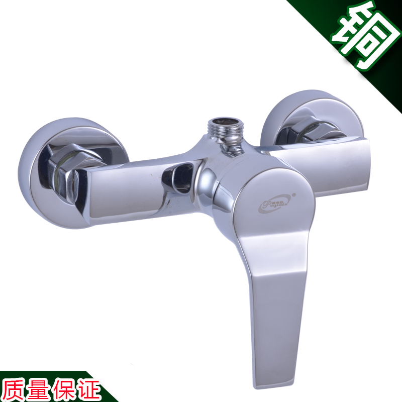 全铜入墙暗装淋浴龙头开关室单