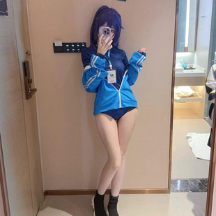 现货蔚蓝碧蓝档案BlueArchive早濑优香cosplay服体操服运动服cos
