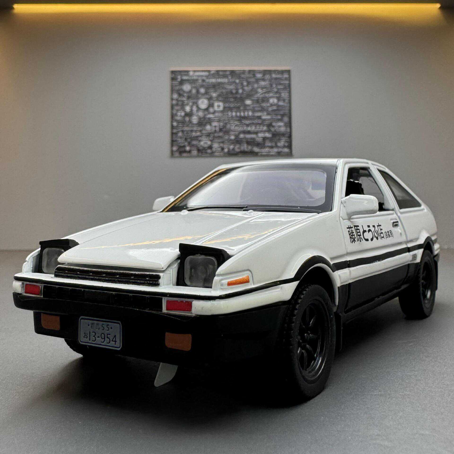 秋名山车神丰田AE86合金汽车模型