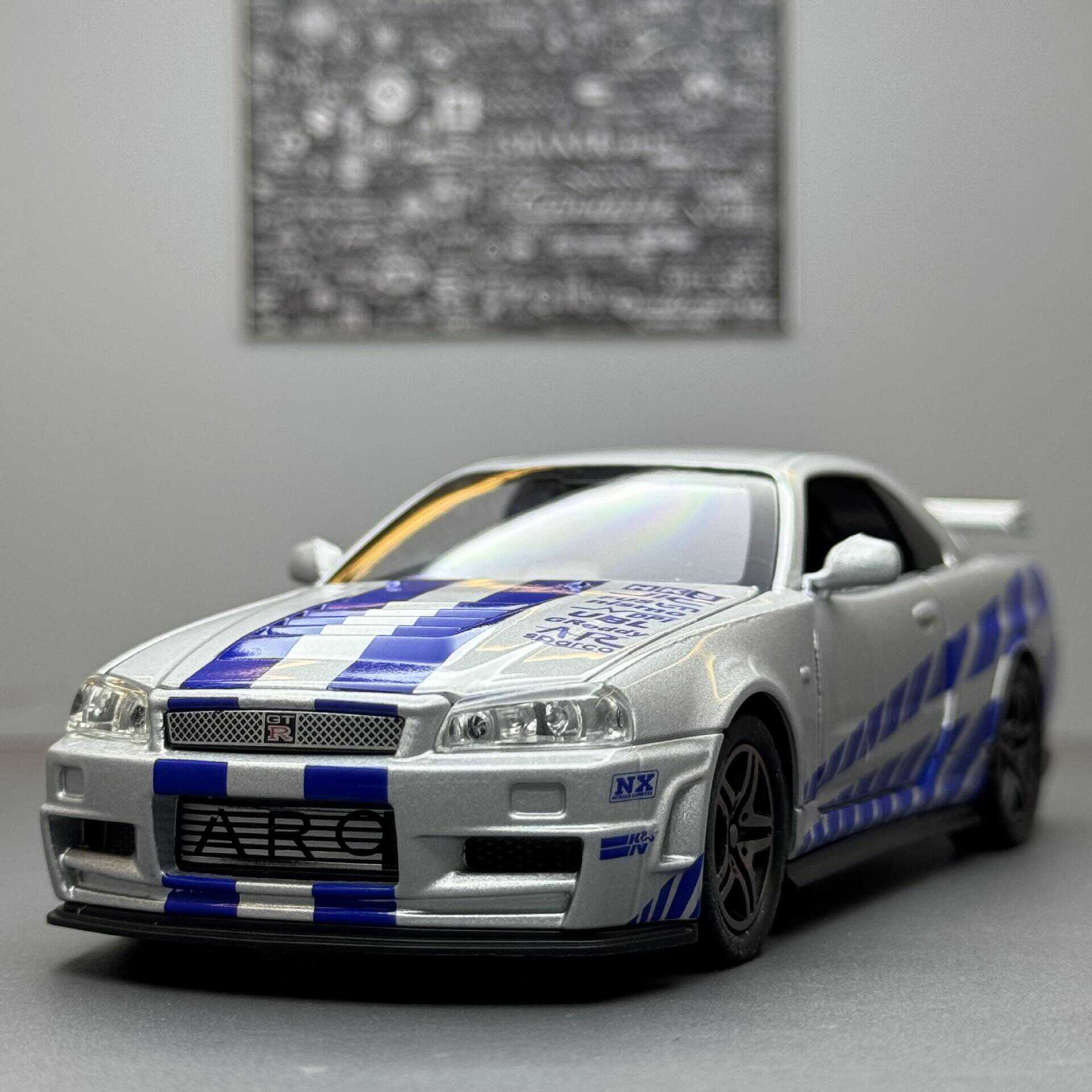 速度与激情保罗同款汽车模型玩具