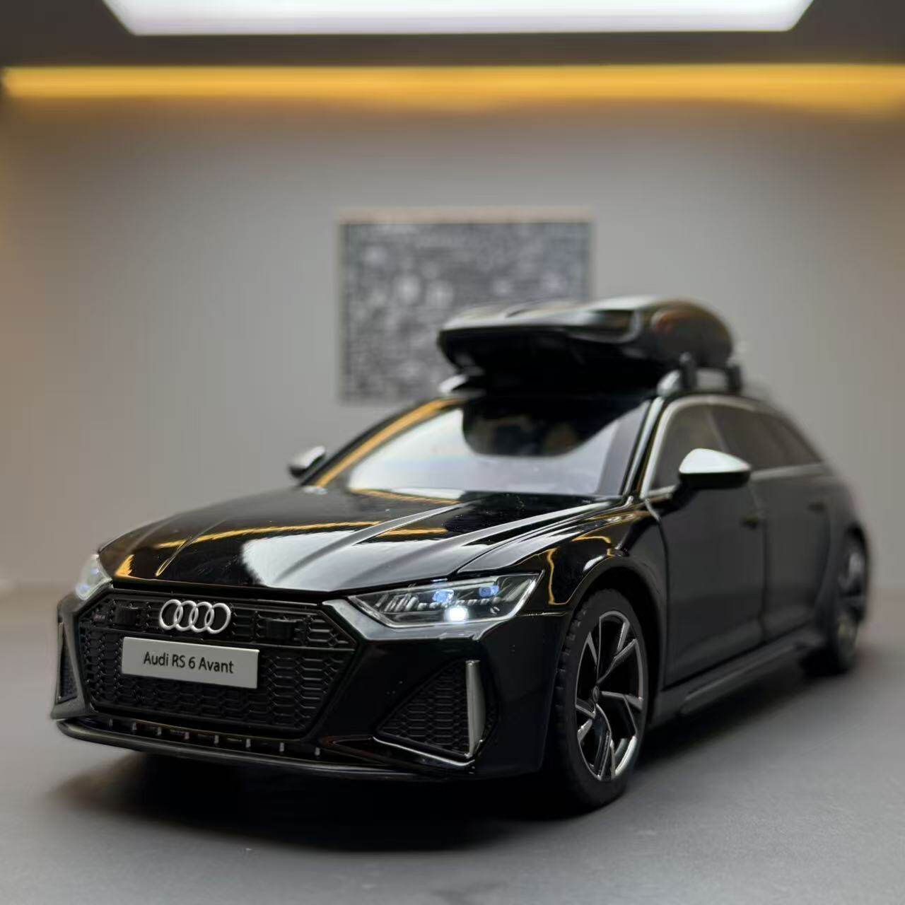 奥迪RS6合金旅行车模型玩具礼物