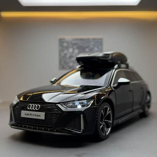 奥迪RS6合金旅行车模型玩具礼物