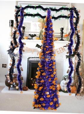 Halloween 1.5m grimace pumpkin Christmas tee PVC madder home