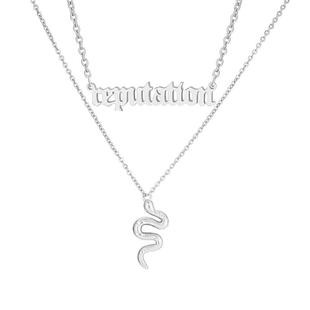 Taylor the Swift Reputation Music Album and Snake Necklace D