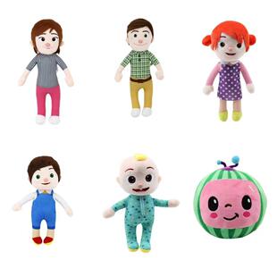 CoCoMelon Plush Toy Baby JJ Little Boy Watermelon Doll Birt