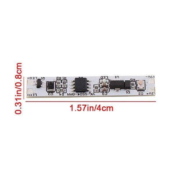 1Pc 5A Motion Sensor Hand Sweep Switch 12-24V Hand Wave