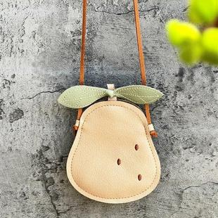 Cute Cartoon Children Bags Girls Pear Small Crossbody Bag Mi