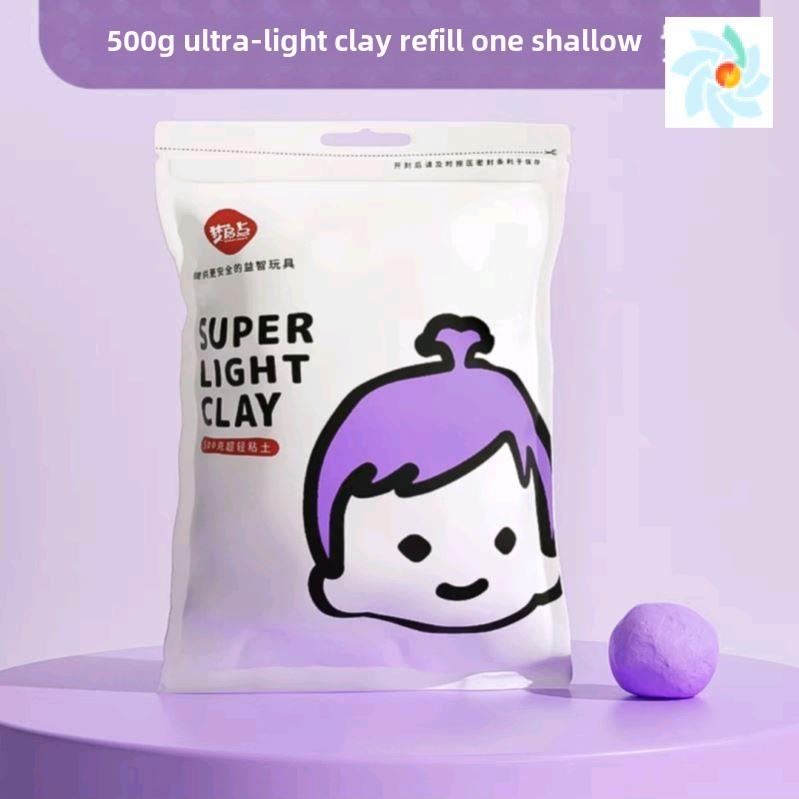 24pcs super light clay 500g polymer plasticine air dry clay