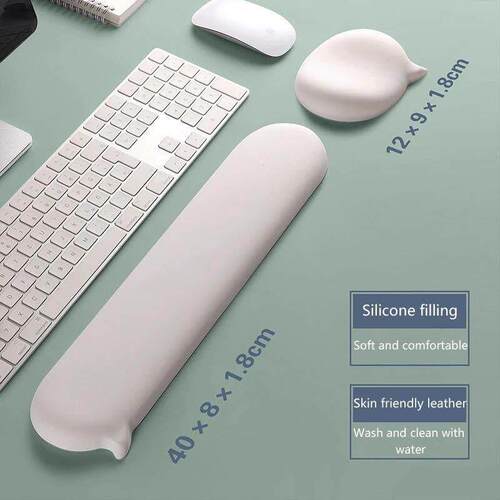 Chat Bubble Silicone Wrist Mouse Pad Keyboard Hand Rest Wris