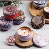 new romantic God soy Aromatherapy small Run wax candle