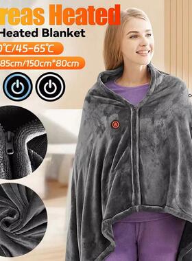 Wearable Heating Electric Blanket Shawl 3 Heated Level Throw