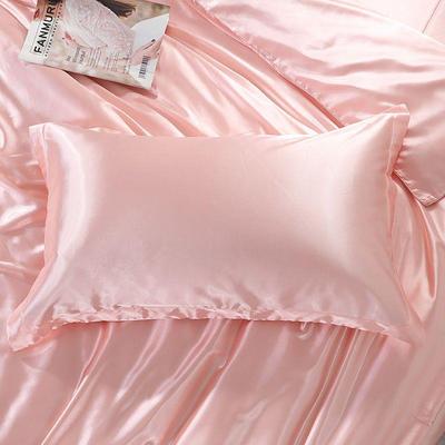 2 Pack Satin silk Pillowcase pillow case pillow cover queen