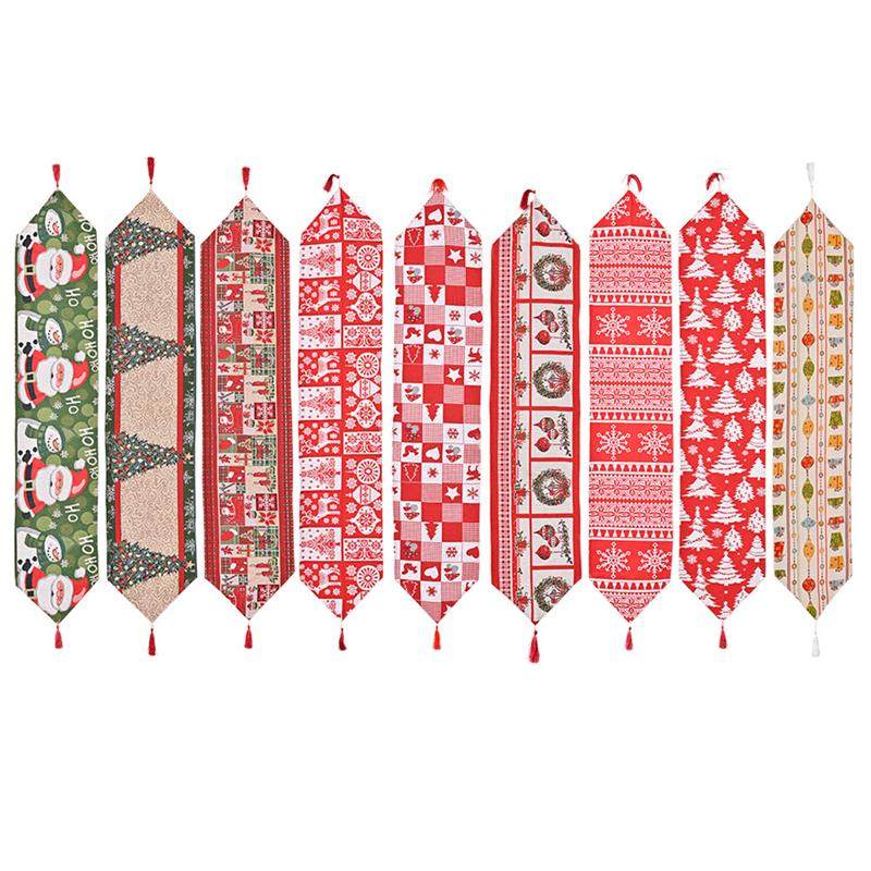 180*35cm Christmas Table Runner Decorations