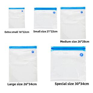 bag big small vacuum snack nuts storage sealing food plastic