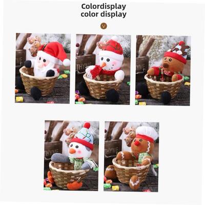 Christmas ornaments fruit basket children's gift圣诞节果
