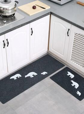 Kitchen bathroom door mat non-slip mat living room carpetmat