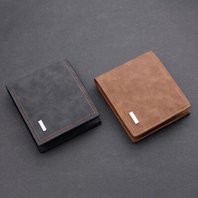 Men Short Wallet Genuine leather Man Purse Wallets Card bag