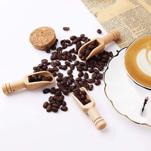 30 Pcs Mini Wooden Spoon, Mini Bath Salt Spoon, Wooden